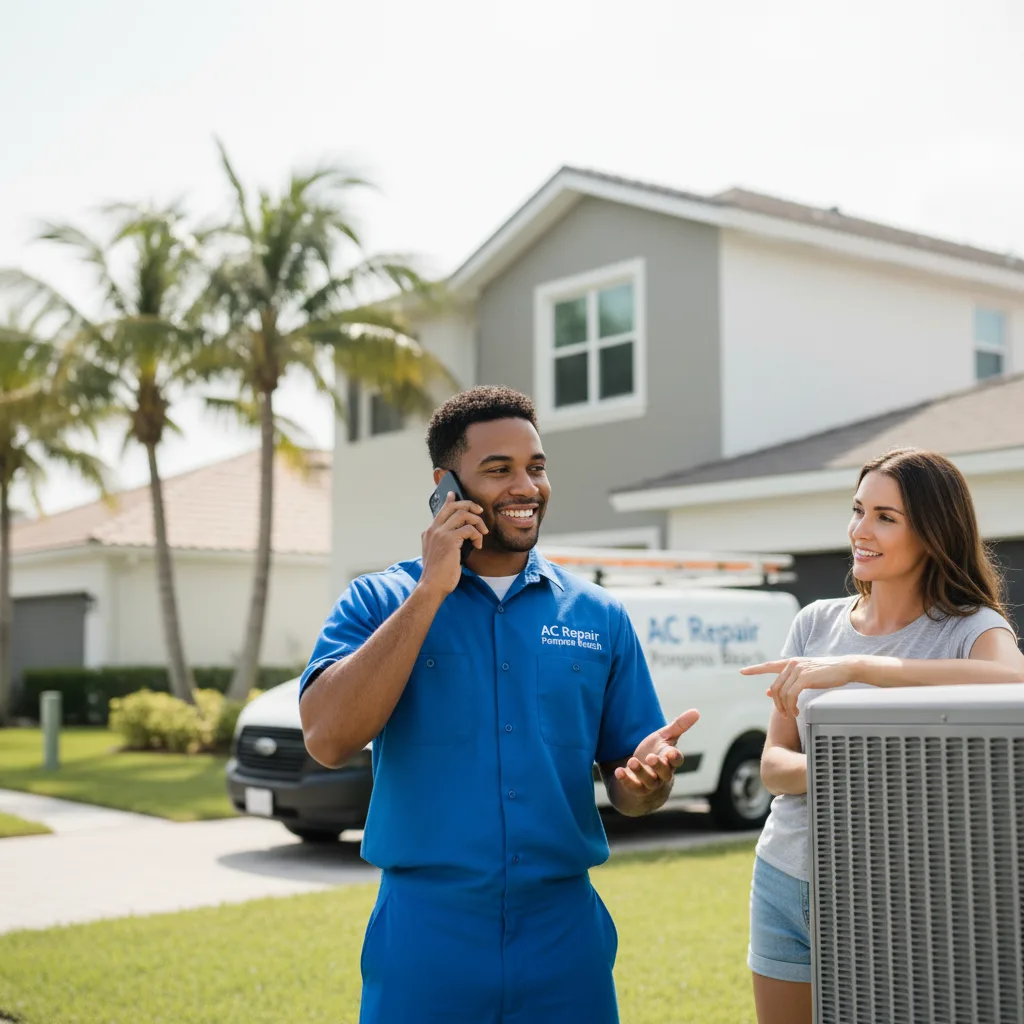 AC Repair Pompano Beach customer support in Sprakers